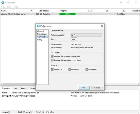 lightweight bittorrent.